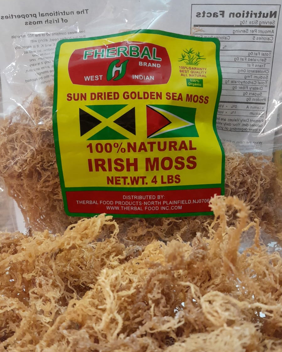 SUN DRIED GOLDEN SEA MOSS